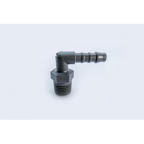 Conector De Manguera. Pitorro Codo En Angulo 6 R 1/4